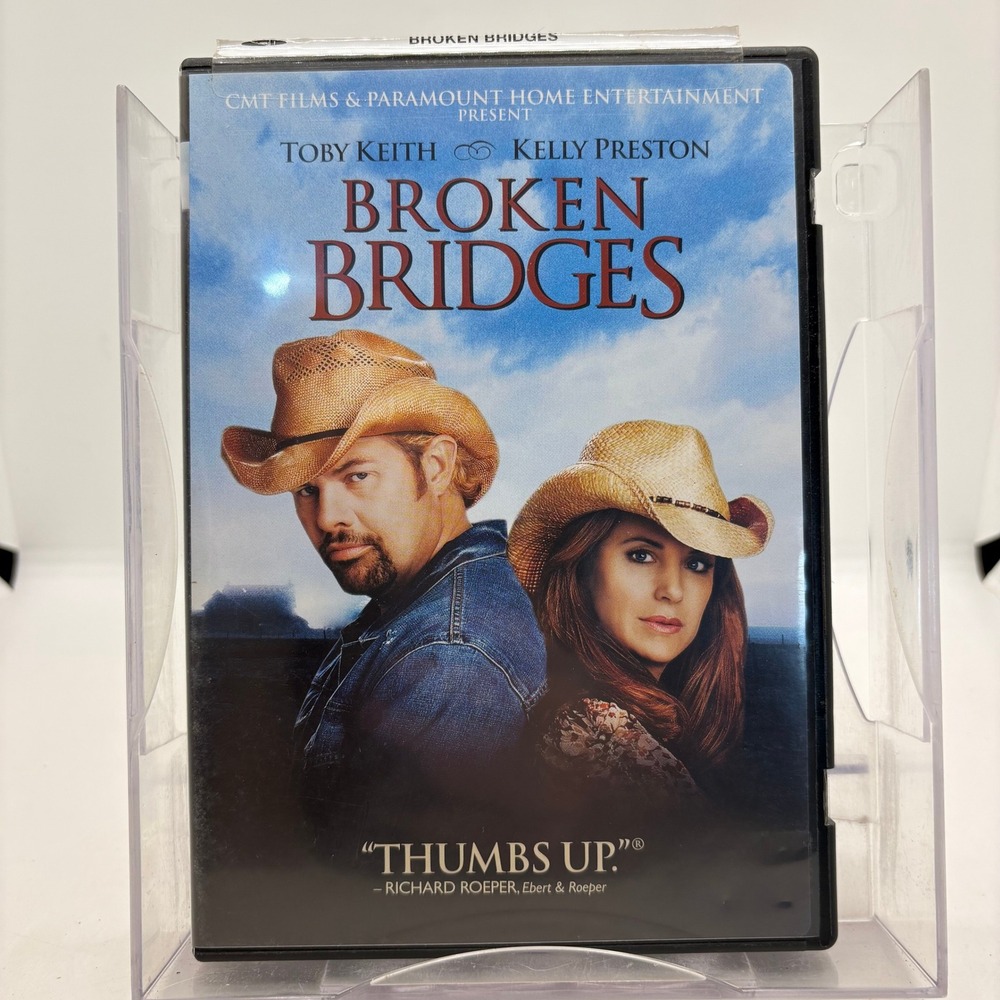 Broken Bridges DVD Toby Keith Kelly Preston CMT Films Paramount Widescreen 2006